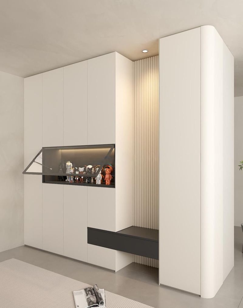 一眼爱上的入户玄关柜设计 - 家居知识