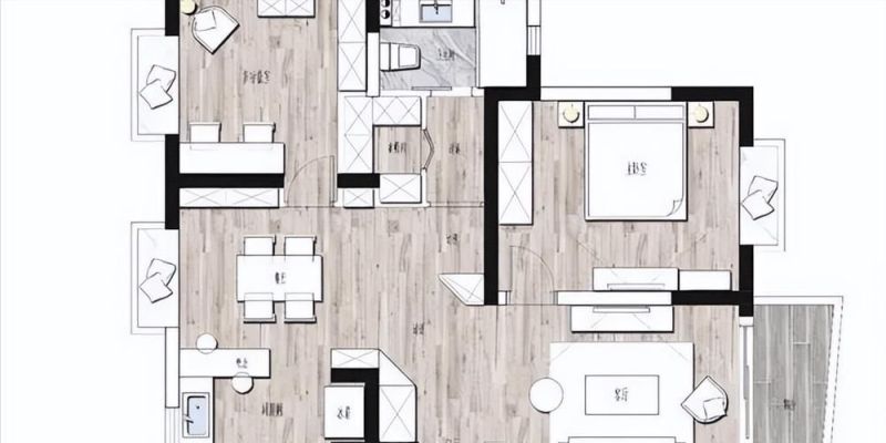 只是改个门洞，立马就多出个衣帽间，喜欢收纳，就学她家设计 - 家居知识