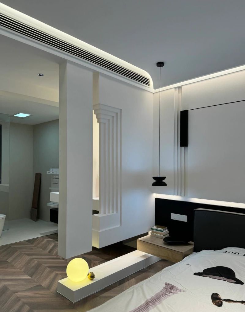 卧室隔断柜玄关柜设计 - 家居知识