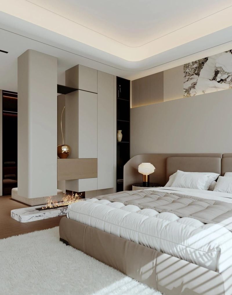 卧室隔断柜玄关柜设计 - 家居知识