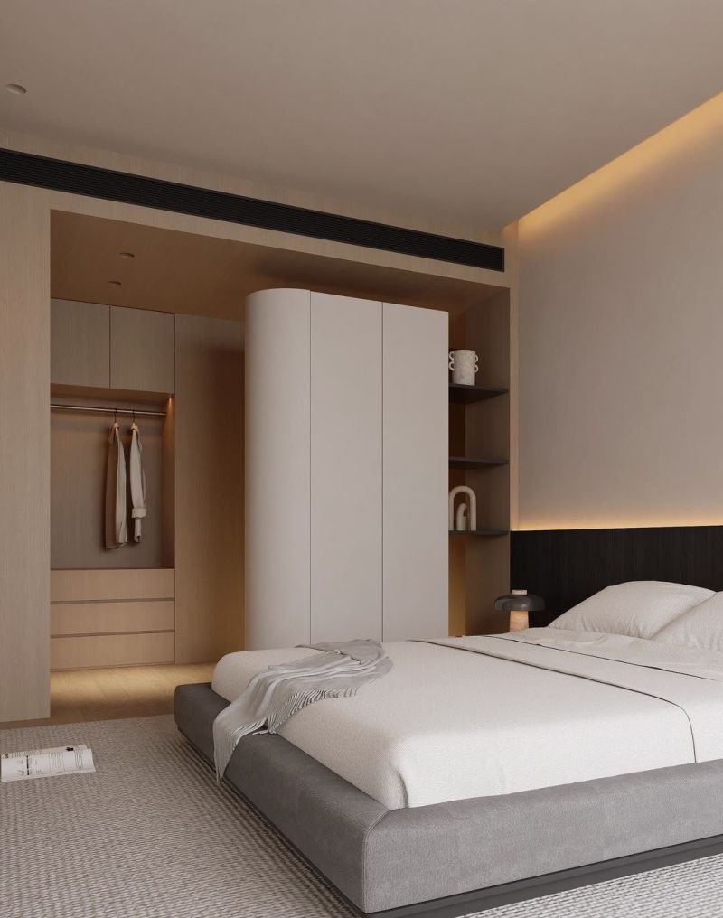 卧室隔断柜玄关柜设计 - 家居知识