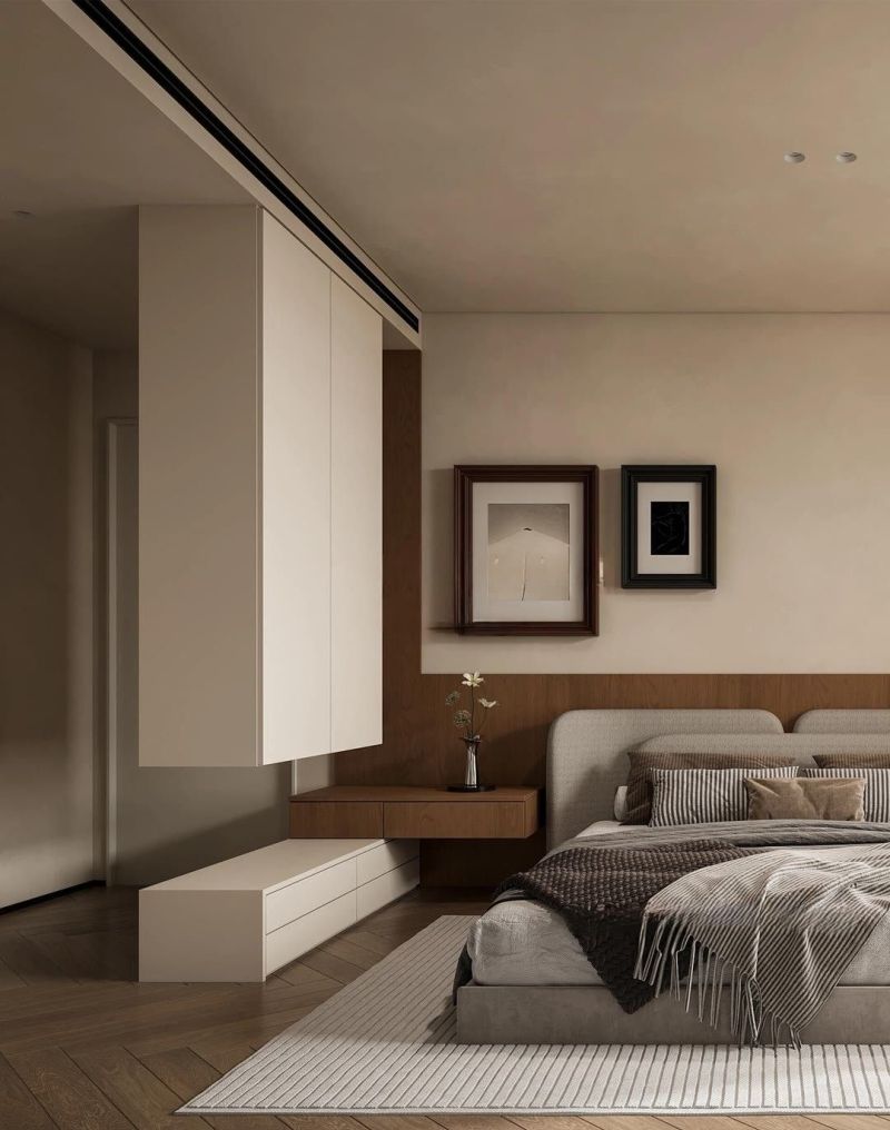 卧室隔断柜玄关柜设计 - 家居知识