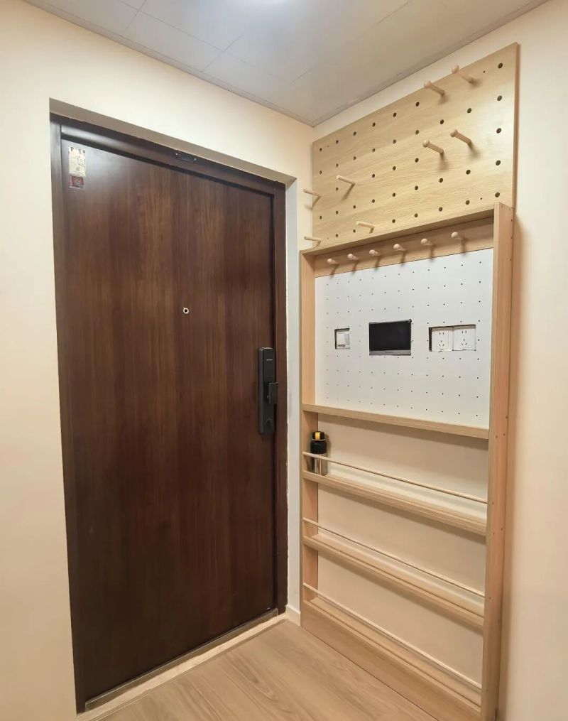 进门没有玄关怎么做鞋柜？看完年轻人家的设计，我真想砸了重装 - 家居知识