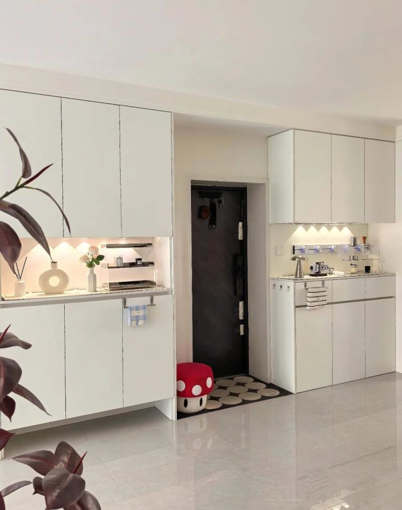 进门没有玄关怎么做鞋柜？看完年轻人家的设计，我真想砸了重装 - 家居知识