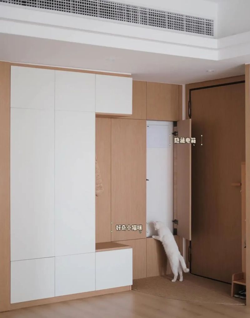 进门没有玄关怎么做鞋柜？看完年轻人家的设计，我真想砸了重装 - 家居知识