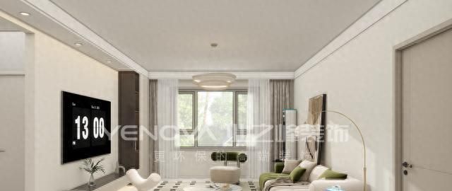 132㎡现代简约风装修案例 | 唐山南湖CBD实景解析 - 业之峰装饰