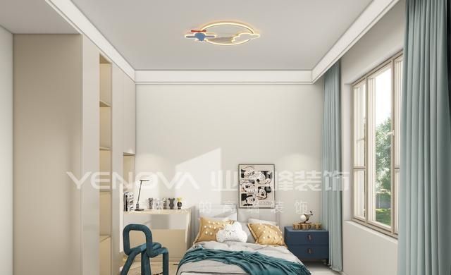 唐山南湖CBD132平方米现代简约风格装修效果案例业之峰装饰 - 家居知识