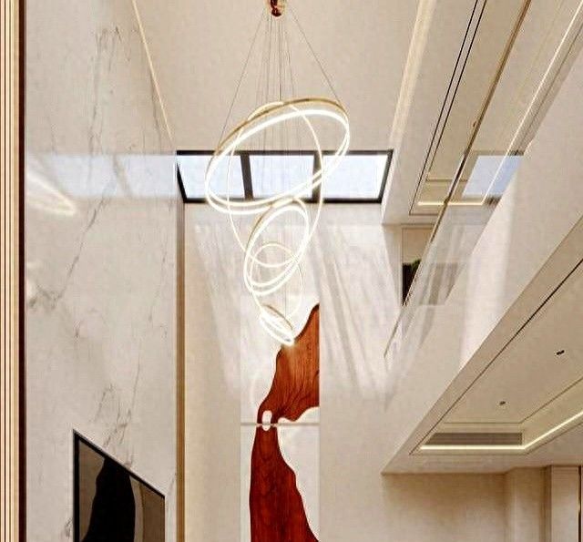 450㎡现代轻奢风排屋装修实景丨诸暨正泓府豪宅设计案例