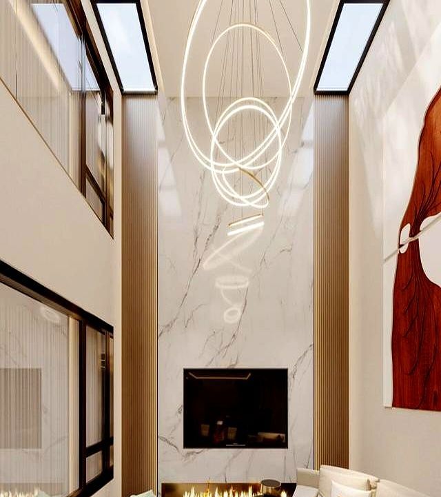 450㎡现代轻奢风排屋装修-诸暨正泓府 - 家居知识