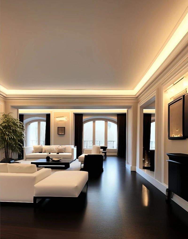 黑白法式风的浪漫装修 - 家居知识