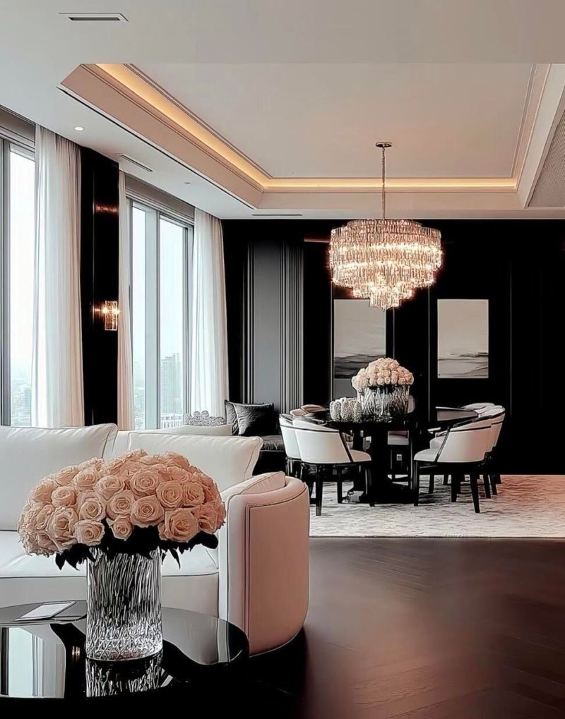 黑白法式风的浪漫装修 - 家居知识