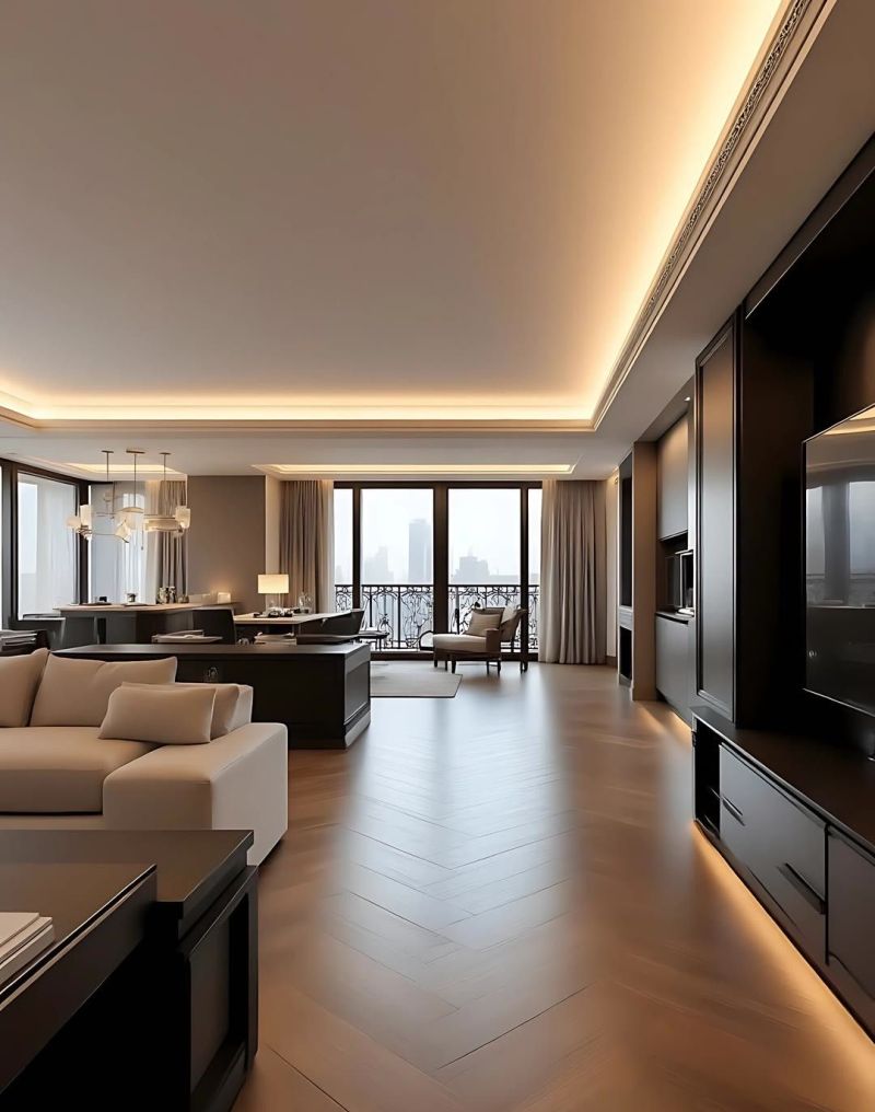 黑白法式风的浪漫装修 - 家居知识