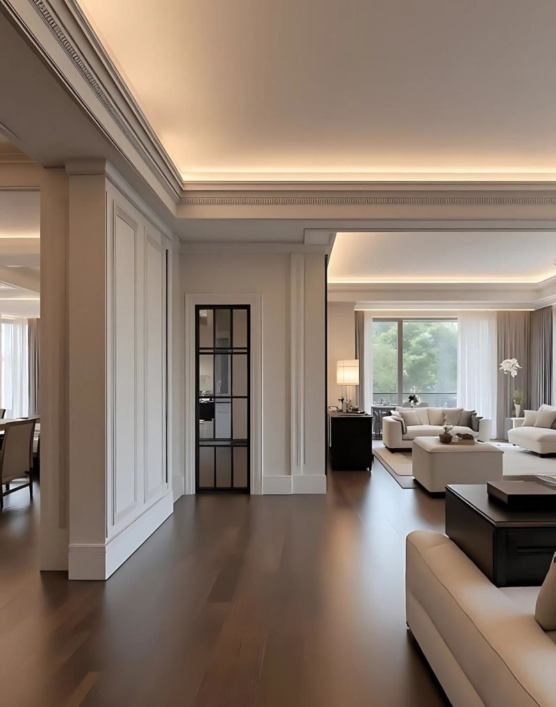 黑白法式风的浪漫装修 - 家居知识