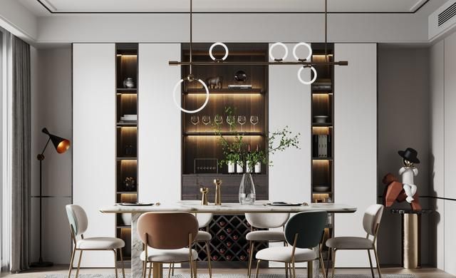 餐厅乱？定制餐边柜抓这4点，收尽70%杂物还能当水吧 - 家居知识