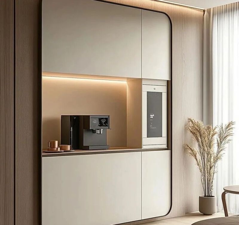 餐边柜封神设计！极简原木风，高级实用还耐用 - 家居知识