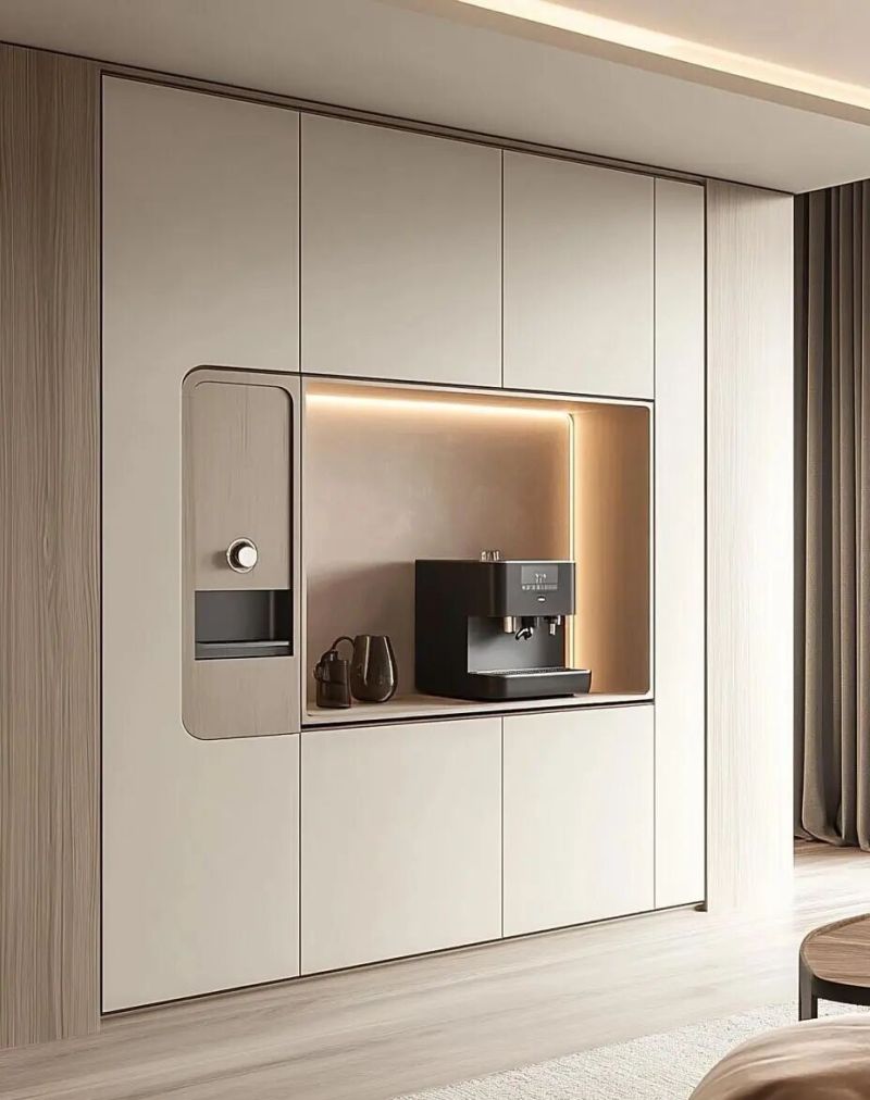 餐边柜封神设计！极简原木风，高级实用还耐用 - 家居知识