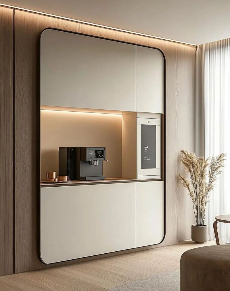 餐边柜封神设计！极简原木风，高级实用还耐用 - 家居知识