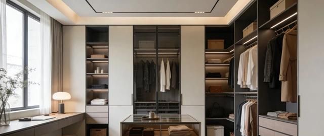 做衣帽间你后悔了吗？没有“岛台”，不如衣柜！ - 家居知识