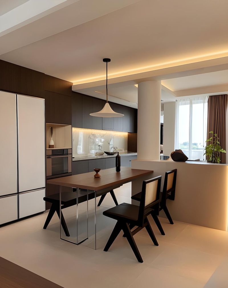 告别呆板！极简风客厅这行云流水的设计，好巴适！ - 家居知识