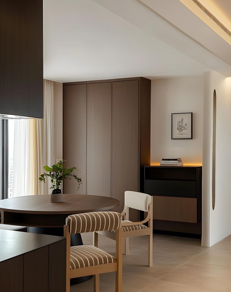 告别呆板！极简风客厅这行云流水的设计，好巴适！ - 家居知识