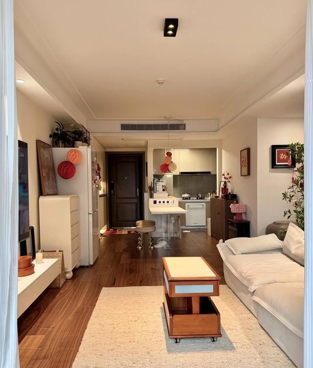 有了这个80㎡的胡桃奶油风小家，再也不用租房搬家了！ - 家居知识