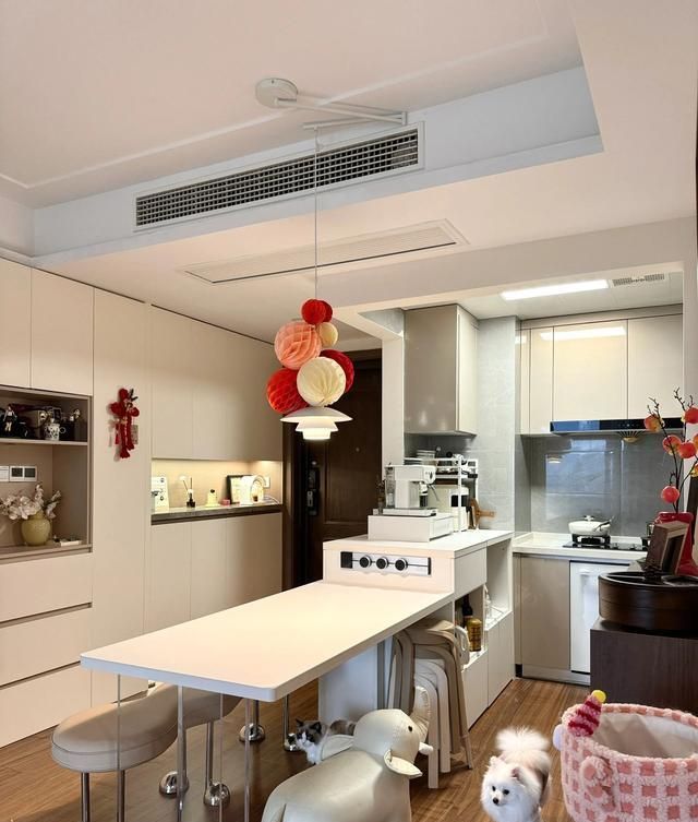 有了这个80㎡的胡桃奶油风小家，再也不用租房搬家了！ - 家居知识