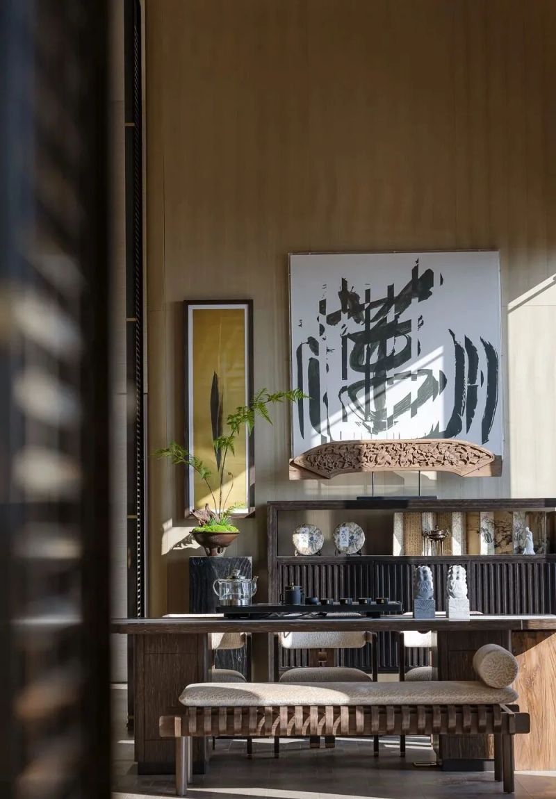 176㎡新中式美学，暖色抵万奢！ - 家居知识