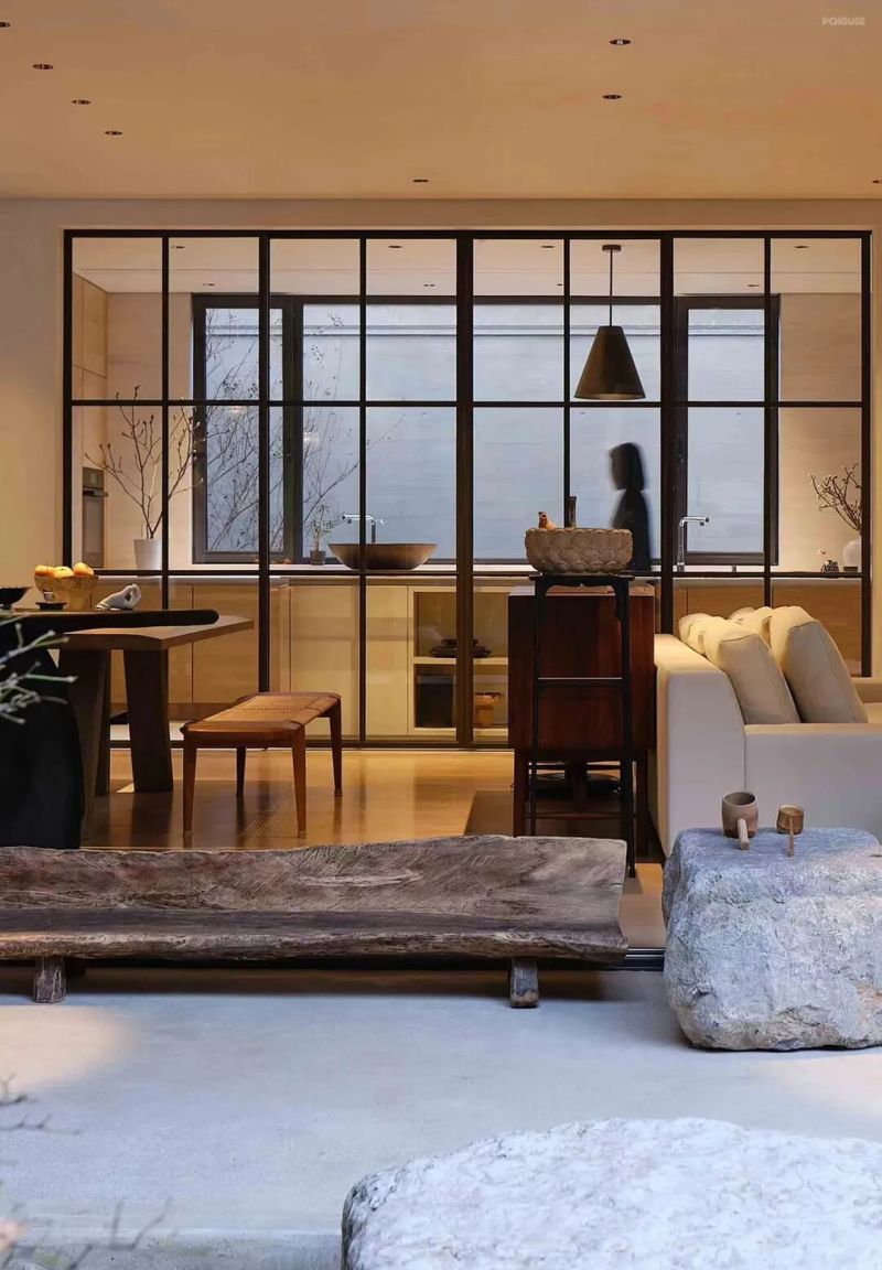 当中式合院遇上90后，被年轻人捡起来的新中式美得挪不开眼！ - 家居知识