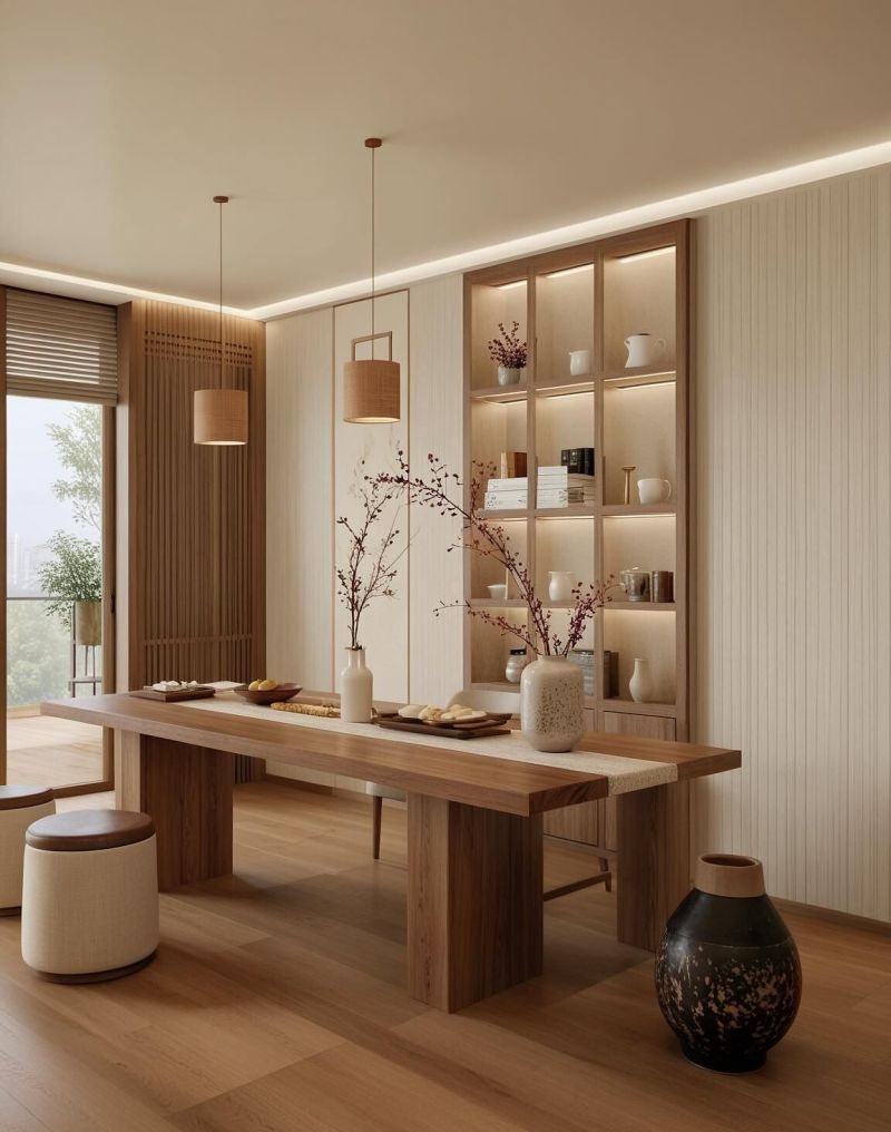 物业说：你装的新中式小家在小区出名了～ - 家居知识