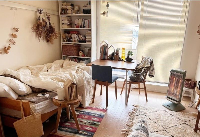 小户型装修灵感：日本博主的混搭家居 - 家居知识