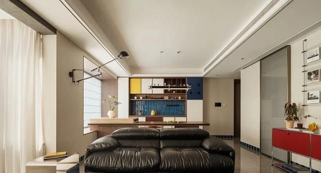 设计师以复古、包豪斯与孟菲斯混搭风格为基调进行改造 - 家居知识