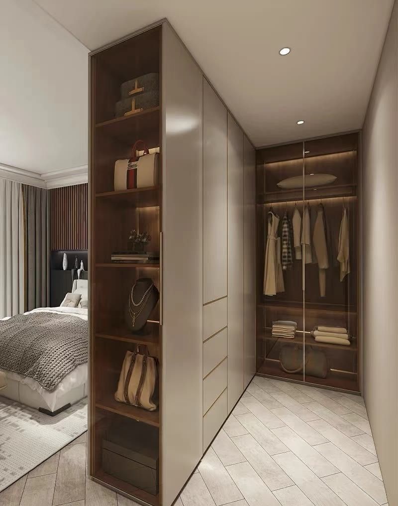 L型衣柜衣帽间设计 - 家居知识