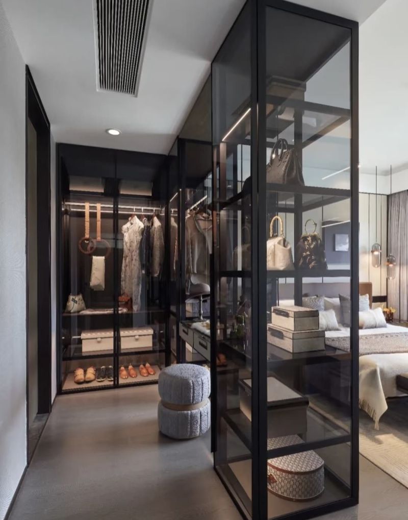 L型衣柜衣帽间设计 - 家居知识