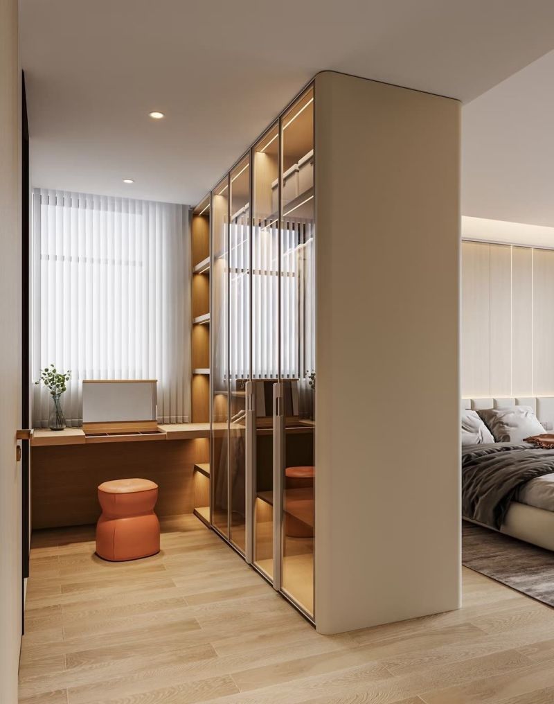 L型衣柜衣帽间设计 - 家居知识