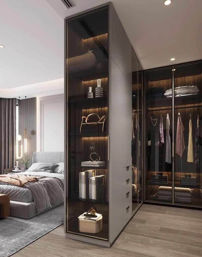 L型衣柜衣帽间设计 - 家居知识