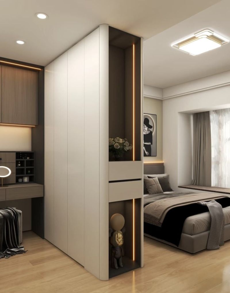 L型衣柜衣帽间设计 - 家居知识