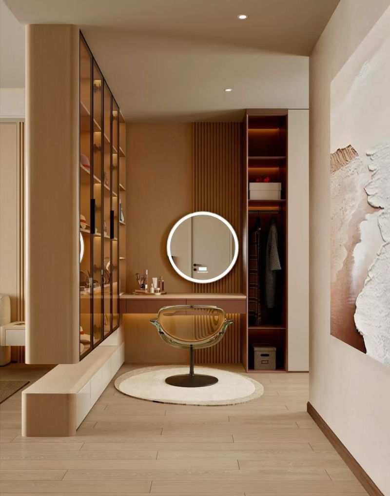 L型衣柜衣帽间设计 - 家居知识