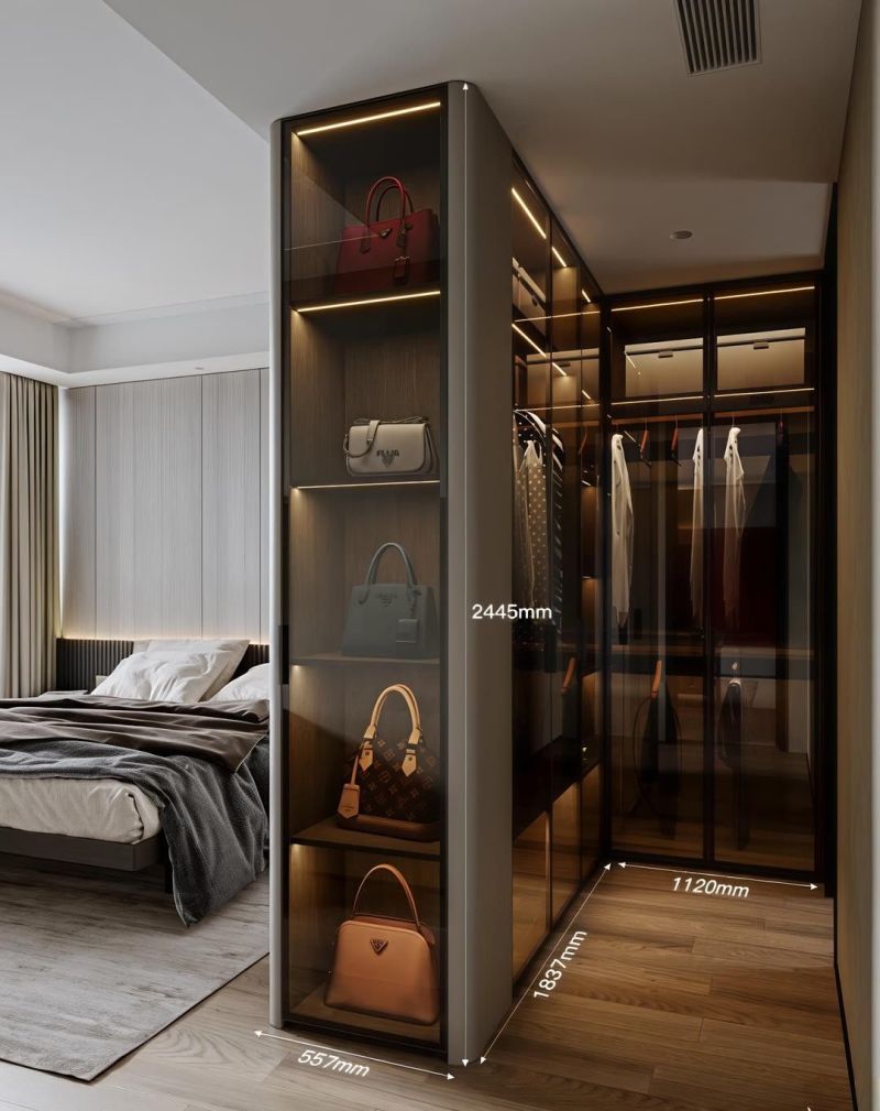 L型衣柜衣帽间设计 - 家居知识