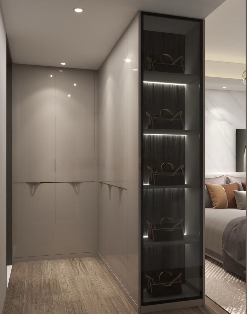 L型衣柜衣帽间设计 - 家居知识