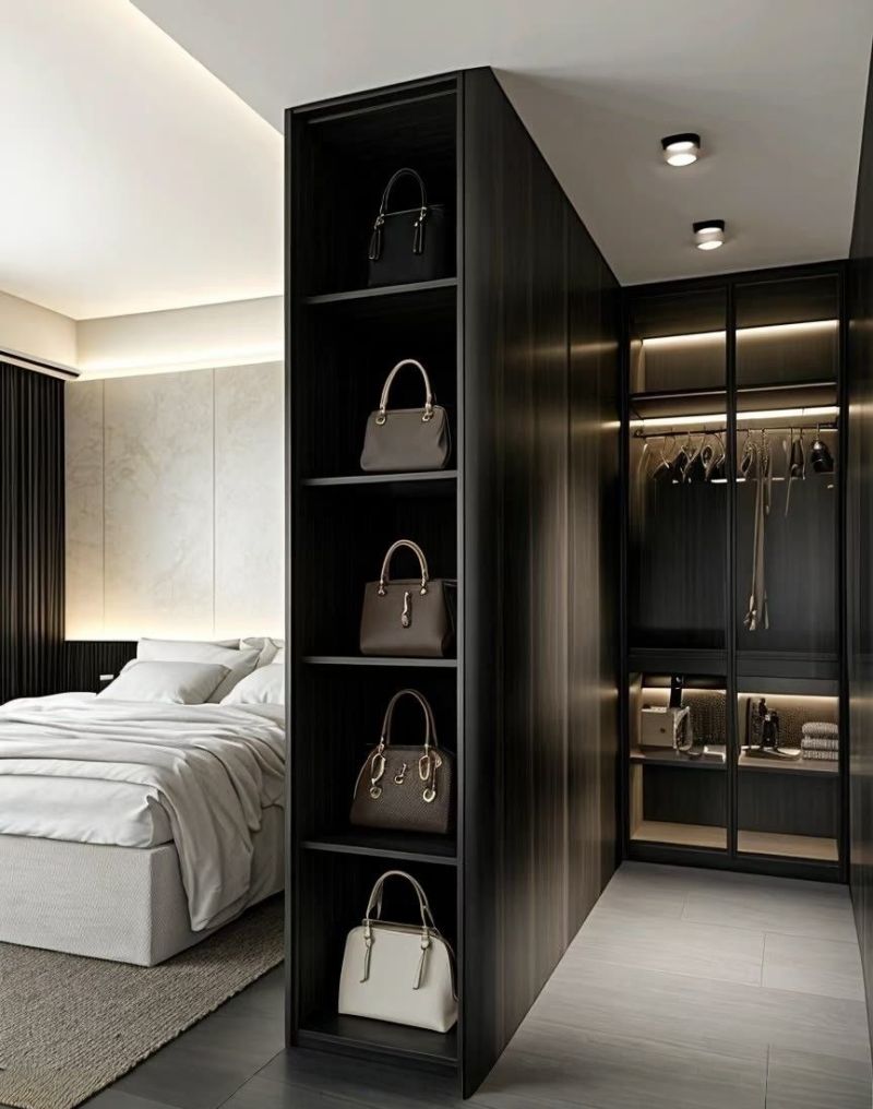 L型衣柜衣帽间设计 - 家居知识