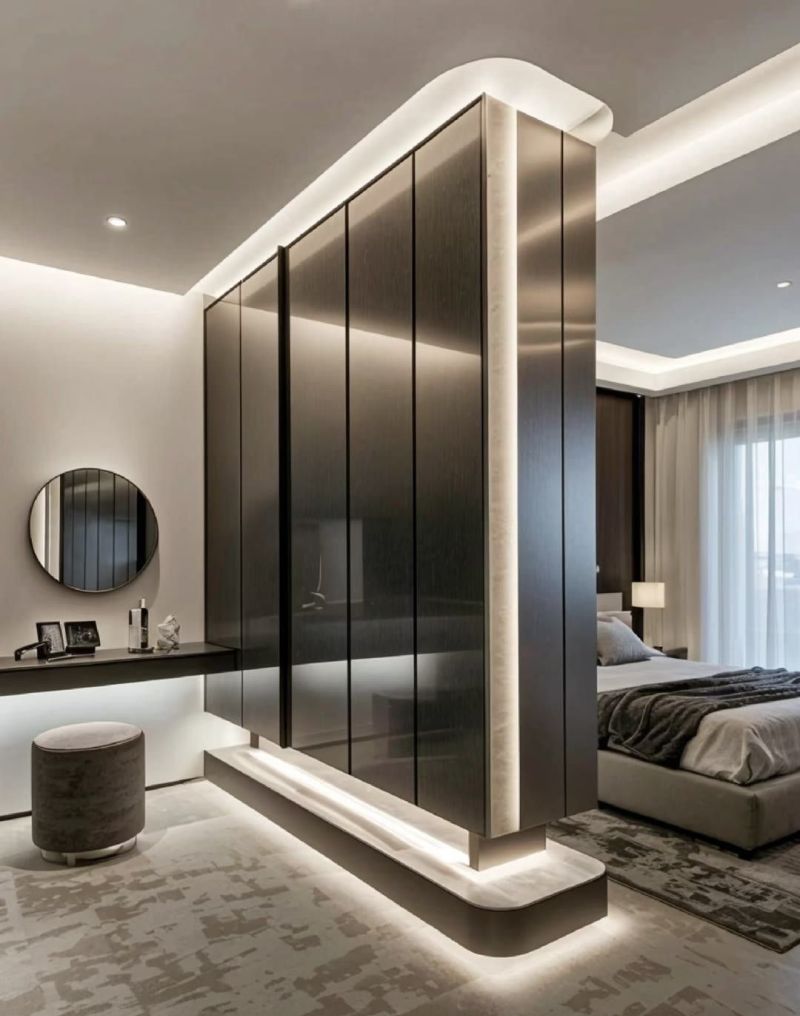 L型衣柜衣帽间设计 - 家居知识