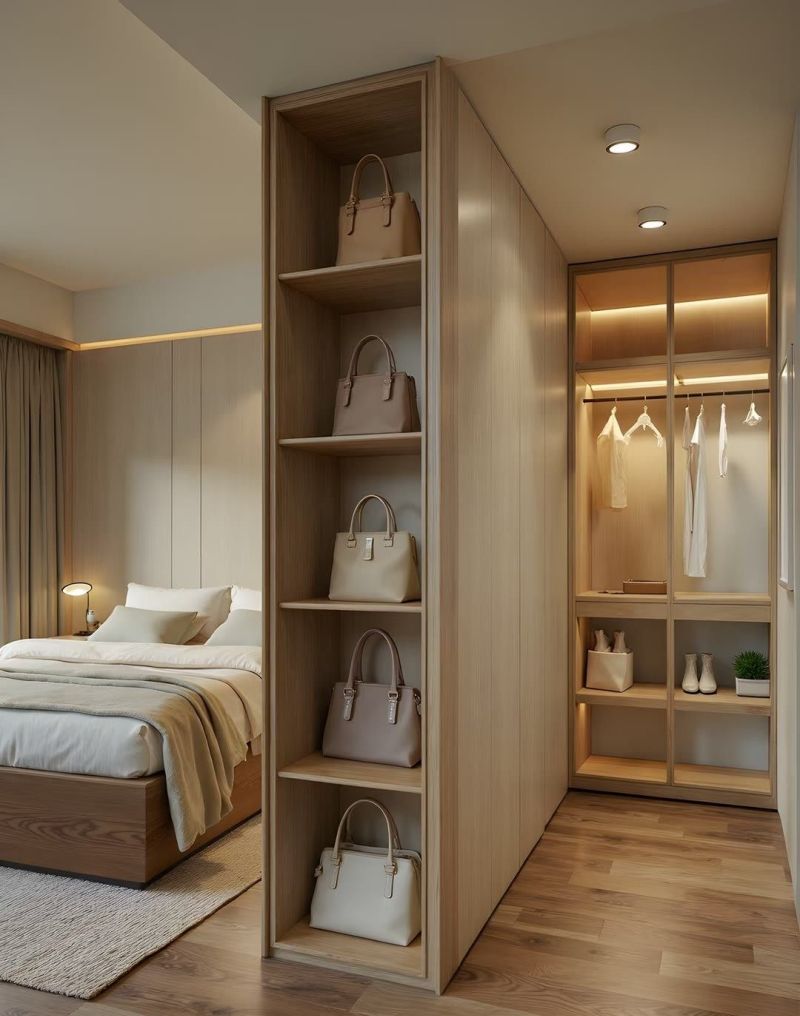 L型衣柜衣帽间设计 - 家居知识