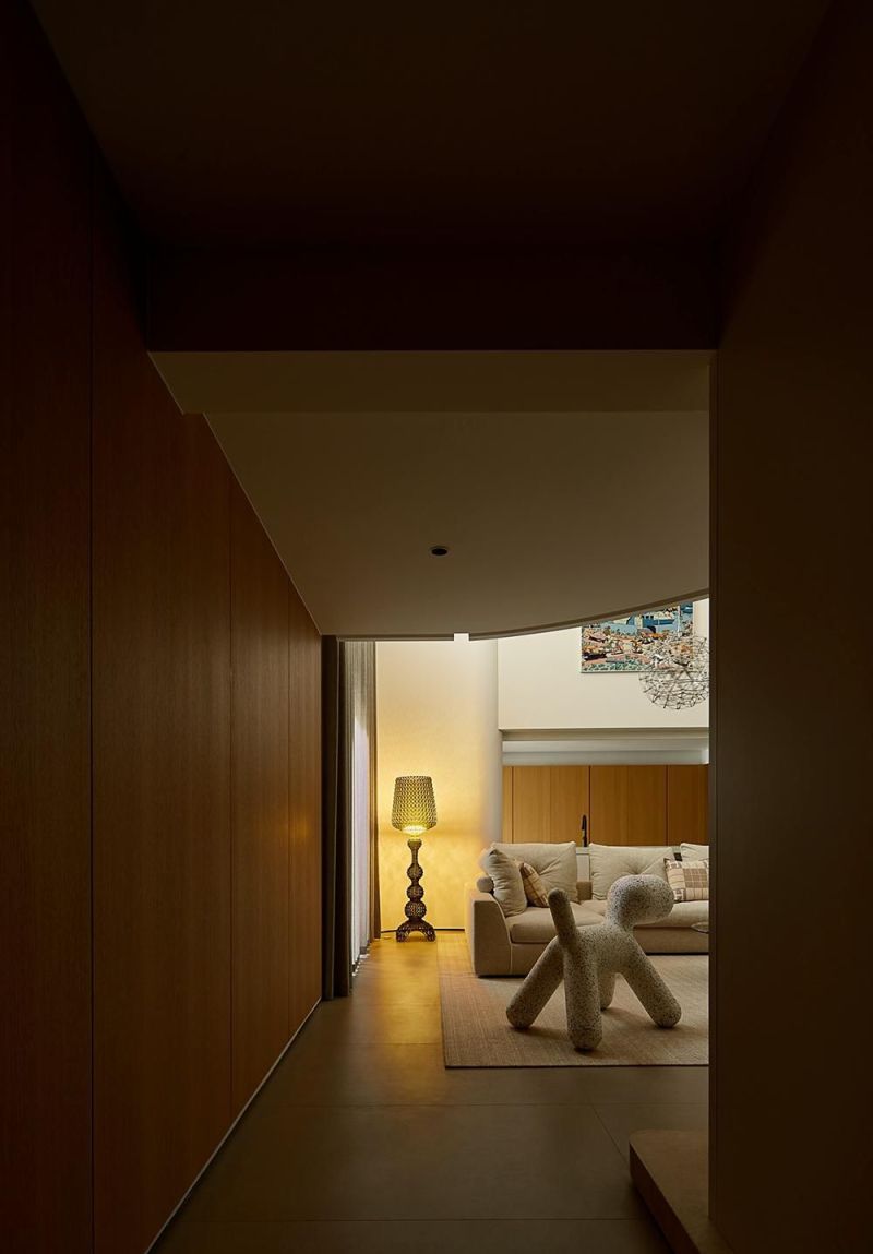 328㎡原木风复式豪宅，简约曲线美！ - 家居知识