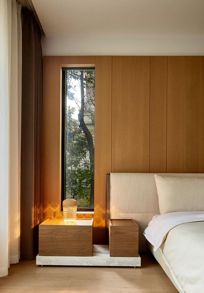 328㎡原木风复式豪宅，简约曲线美！ - 家居知识