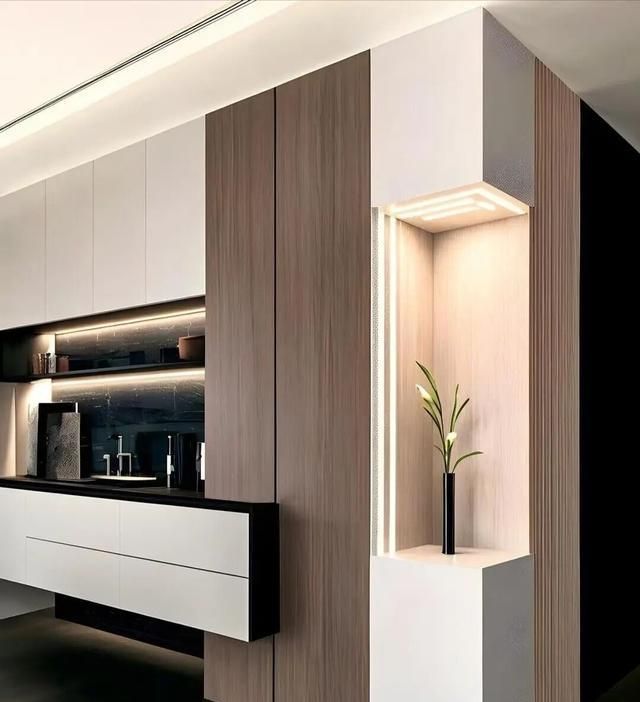 2026餐边柜新玩法！穿插端景设计，颜值与实用双在线 - 家居知识