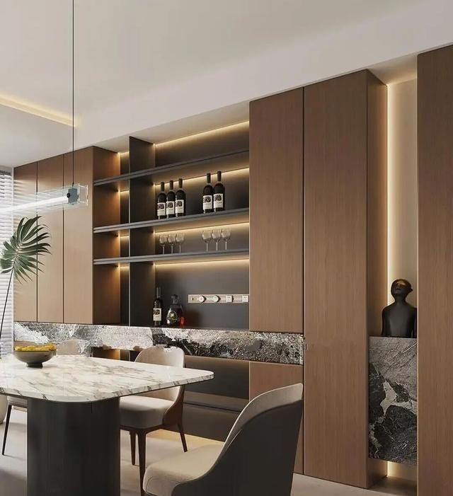 2026餐边柜新玩法！穿插端景设计，颜值与实用双在线 - 家居知识