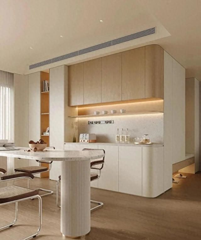 酒柜餐边柜一体设计，5个实用技巧打造高级感