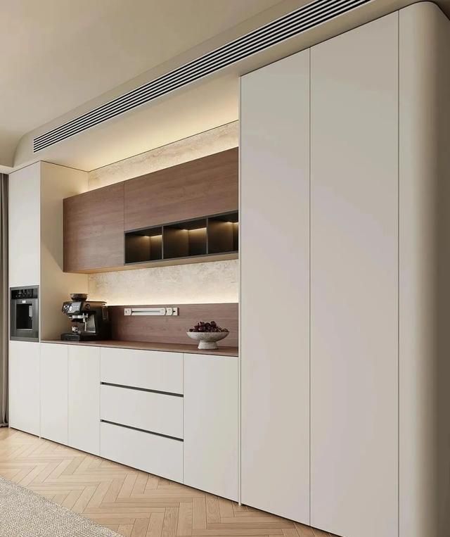 酒柜+餐边柜一体化设计！5个技巧，高级感不费钱 - 家居知识