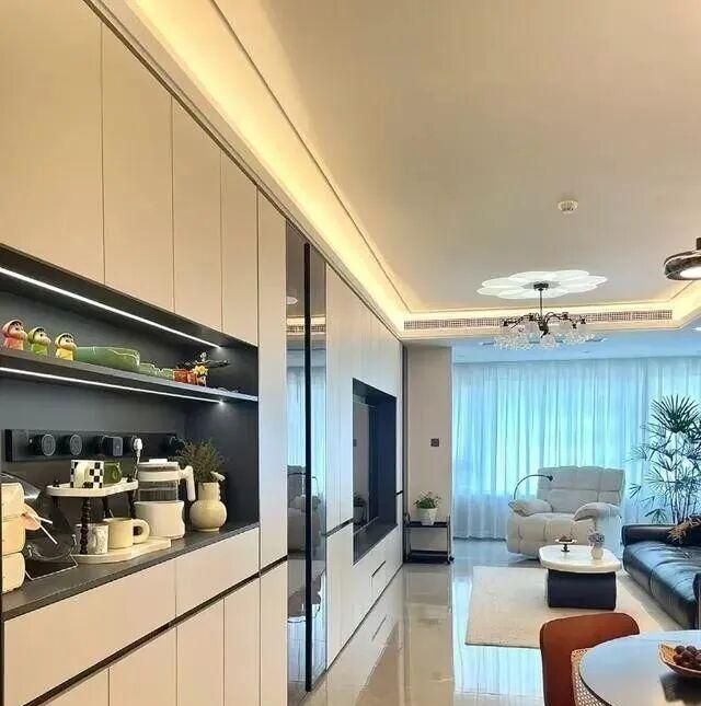 浙江一女子晒出120m²的家，仅电视柜就让无数人效仿，太高级了 - 家居知识