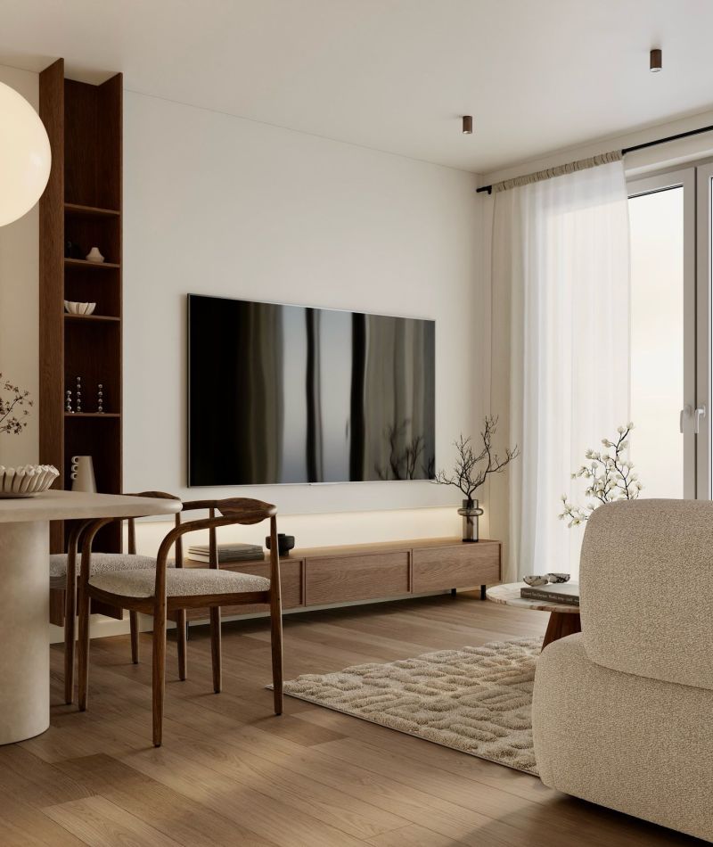 不是豪宅但很好宅，原木+诧寂真的把生活感拉满了🍂 - 家居知识